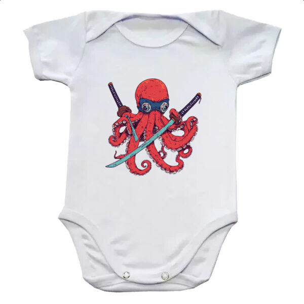 Body infantil Octopus samurai