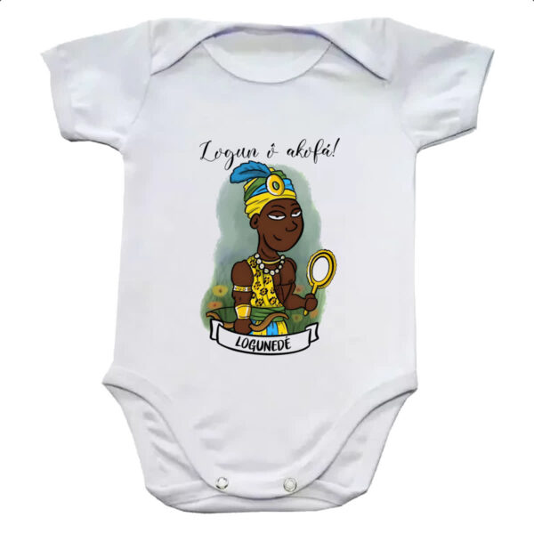 Body infantil Orixas Cartoon Logunede Logun o akofa