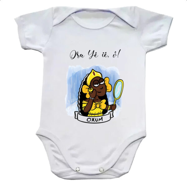 Body infantil Orixas Cartoon Oxum Ora Ye ie o