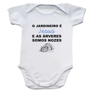 Body infantil O Jardineiro e Jesus