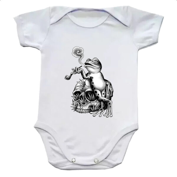 Body infantil O sapo e o cachimbo