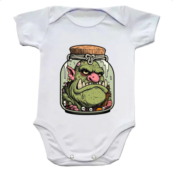Body infantil Ogro em conserva