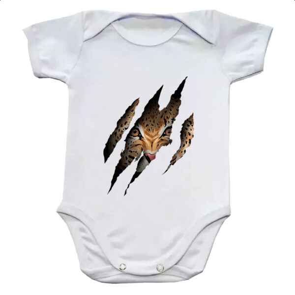 Body infantil Onca pintada atras do rasgo