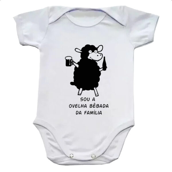 Body infantil Ovelha Bebada da Familia