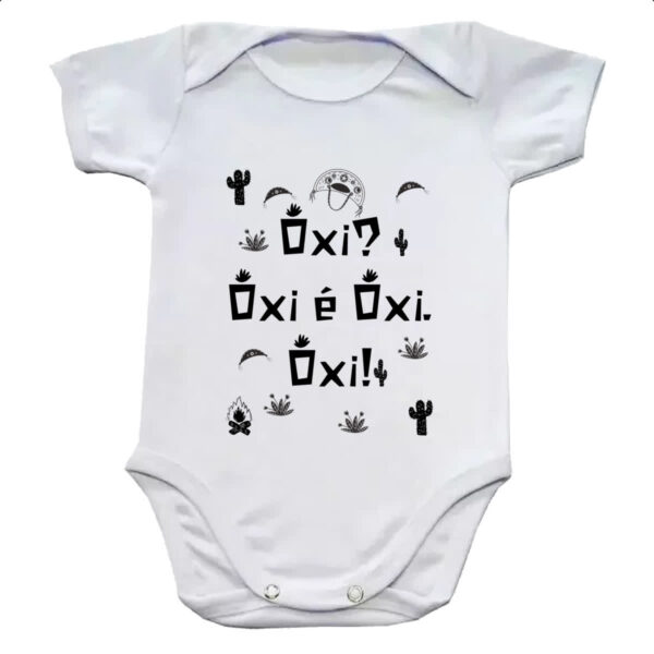 Body infantil Oxi Oxi e Oxi Oxi