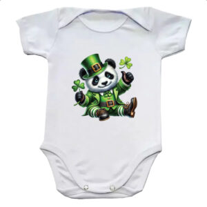 Body infantil Panda St Patrick