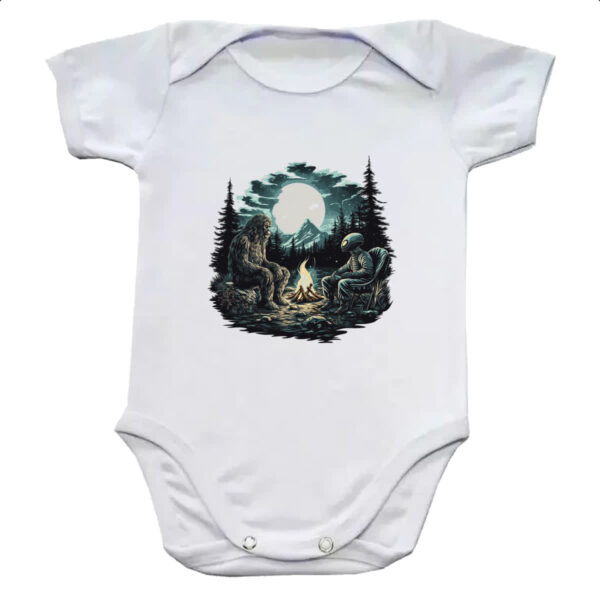 Body infantil Pe Grande Acampamento Alien