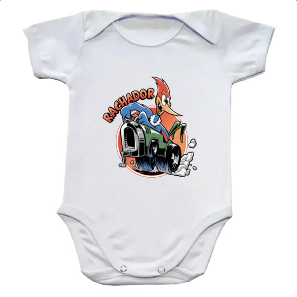 Body infantil Pica Pau Rachador