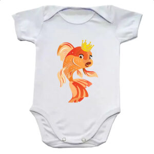Body infantil Peixinho dourado