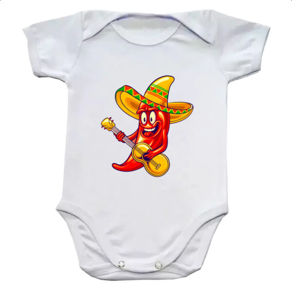 Body infantil Pimenta sombrero serenata