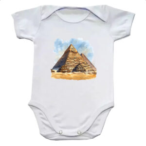 Body infantil Piramide de Queops watercolor