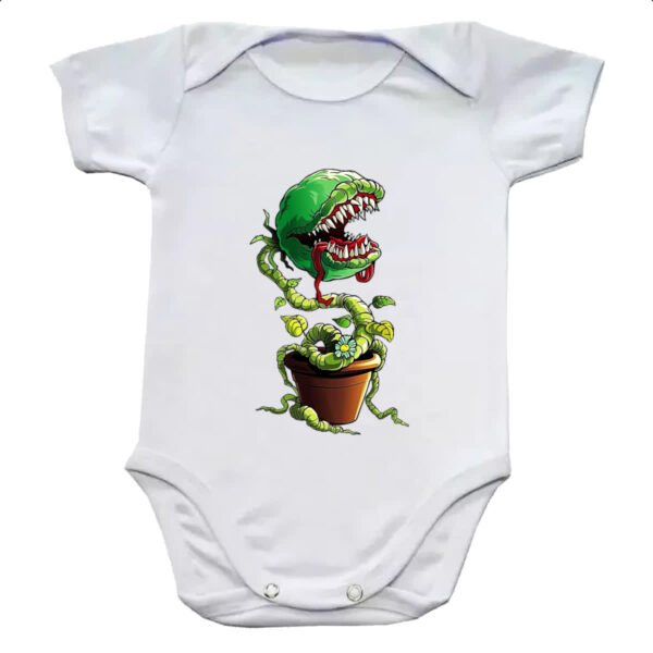 Body infantil Planta carnivora no vaso