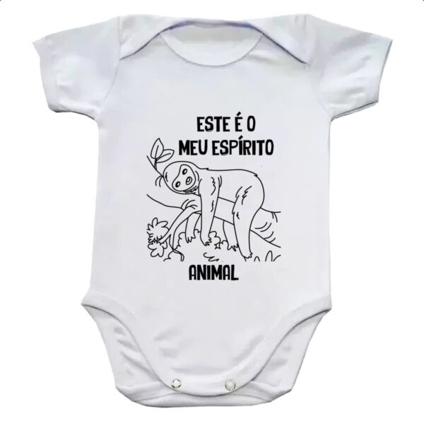 Body infantil Preguica Este e o meu espirito animal
