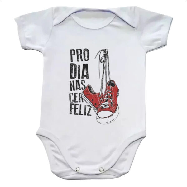 Body infantil Pro dia nascer feliz