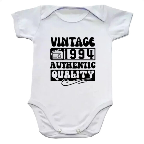 Body infantil Radio Vintage 1994