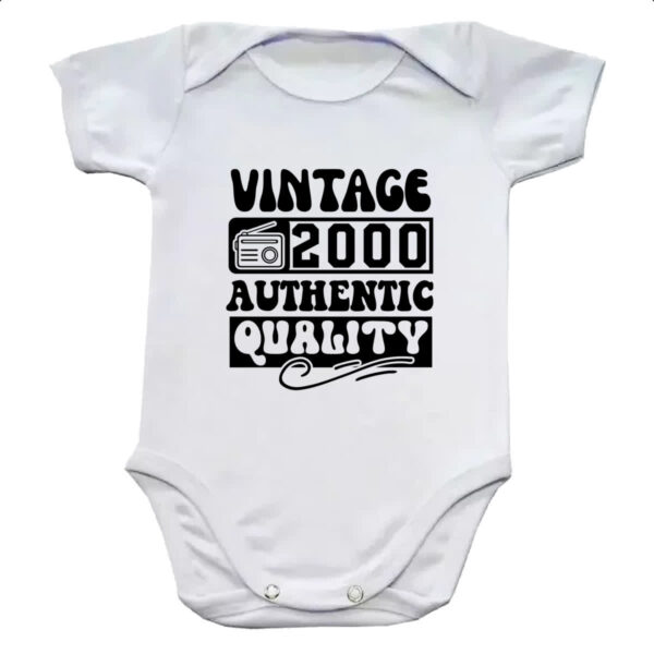 Body infantil Radio Vintage 2000