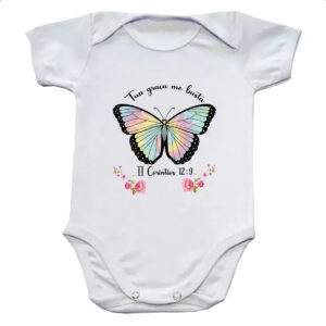 Body infantil Religiosa sua graca me basta