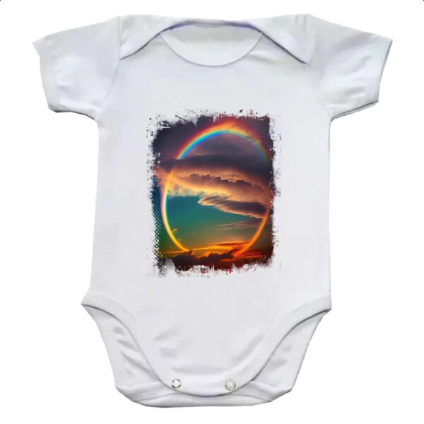 Body infantil Arco-Iris total