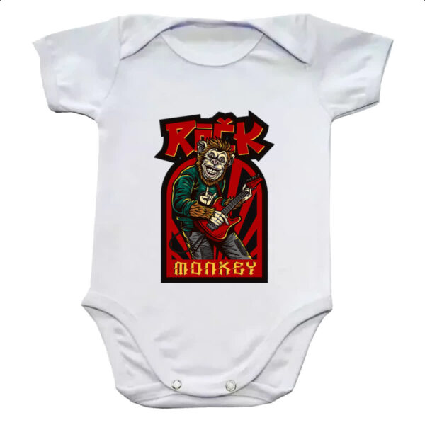Body infantil Rock Monkey
