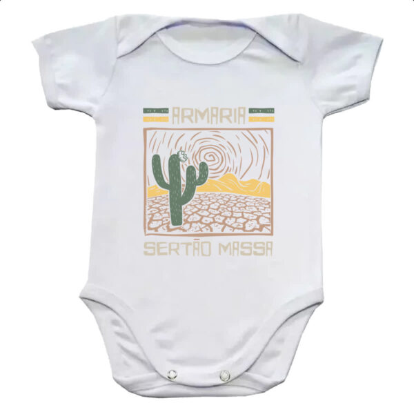 Body infantil Armaria sertao massa