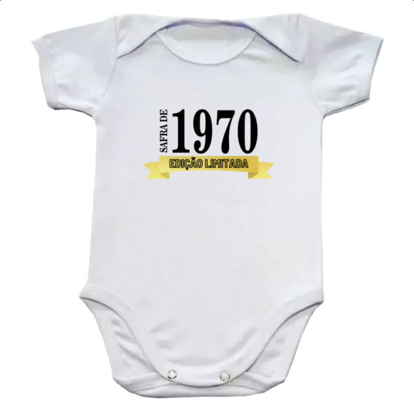 Body infantil Safra de 1970
