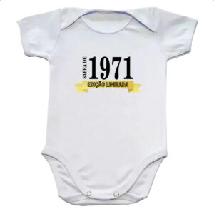 Body infantil Safra de 1971