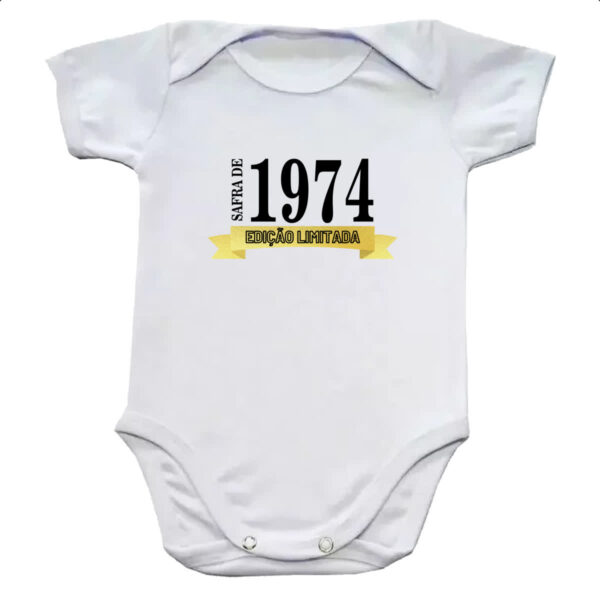 Body infantil Safra de 1974