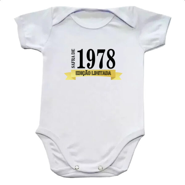 Body infantil Safra de 1978