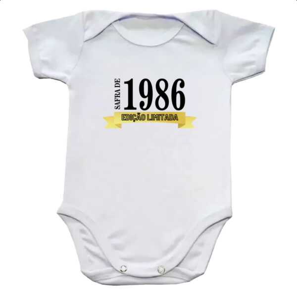 Body infantil Safra de 1986