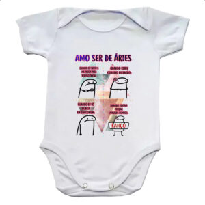 Body infantil Signo Amo ser de Aries