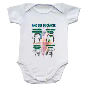 Body infantil Signo Amo ser de Cancer