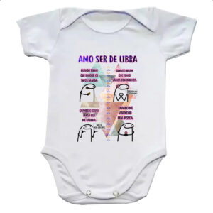 Body infantil Signo Amo ser de Libra