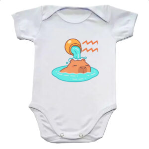 Body infantil Signo Capivara Aquario