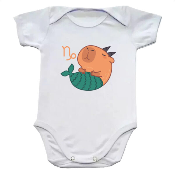 Body infantil Signo Capivara Capricornio