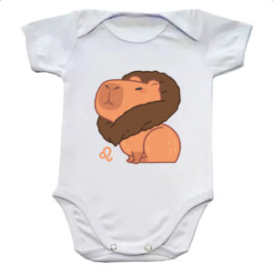 Body infantil Signo Capivara Leao
