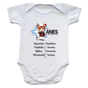 Body infantil Signo Cute Aries