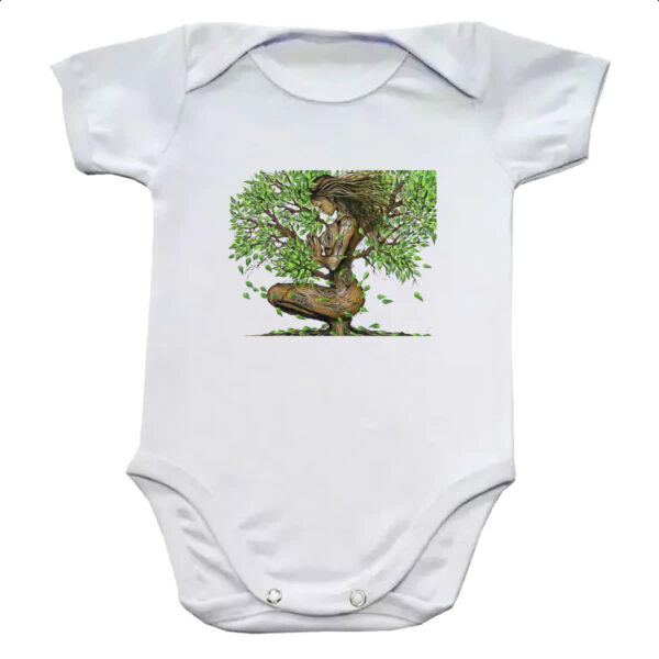 Body infantil Arvore da vida mae natureza