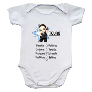 Body infantil Signo Cute Touro