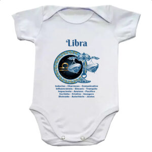 Body infantil Signo de Libra adjetivos