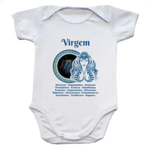 Body infantil Signo de Virgem adjetivos