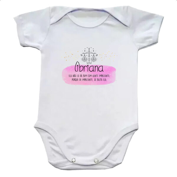 Body infantil Signo sincero Libra
