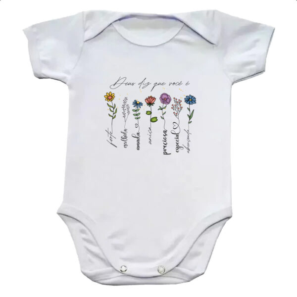 Body infantil Salmos Deus diz