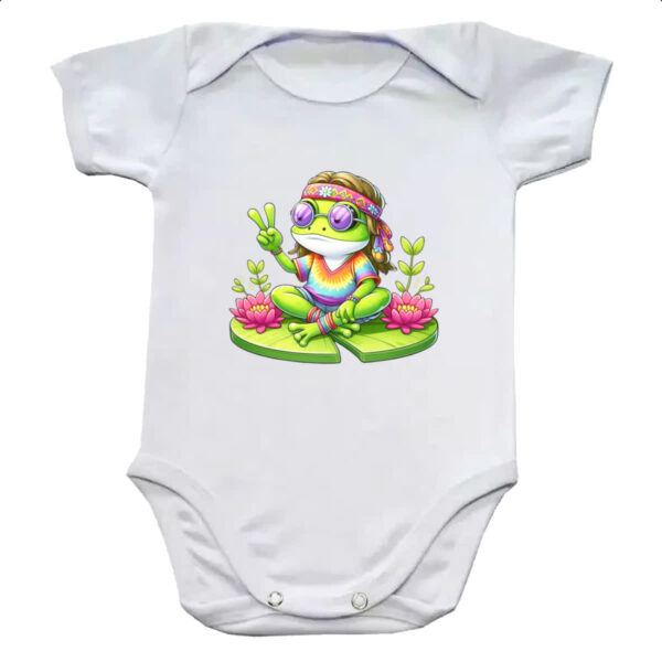 Body infantil Sapo Hippie