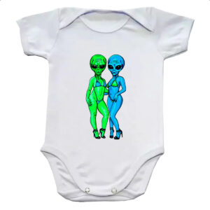 Body infantil Sexy Aliens