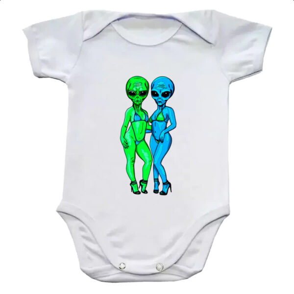 Body infantil Sexy Aliens
