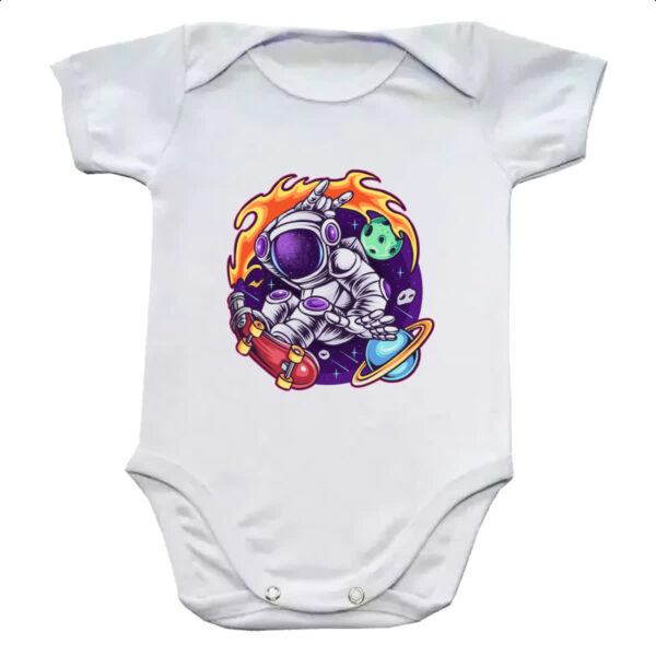Body infantil Astronauta Skatista