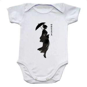 Body infantil Silhueta Yukisakura Japao