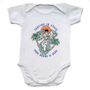 Body infantil Astronauta Surfing in Space