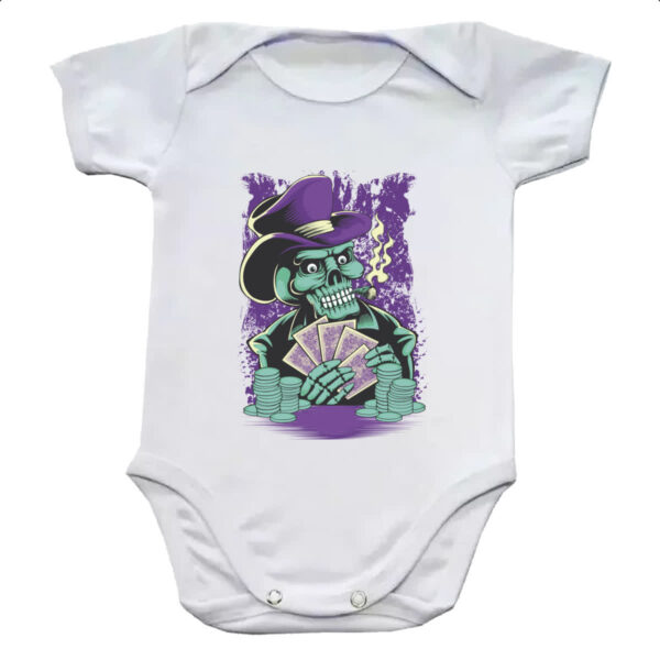 Body infantil Skull poker