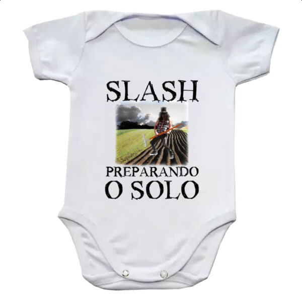 Body infantil Slash preparando o solo